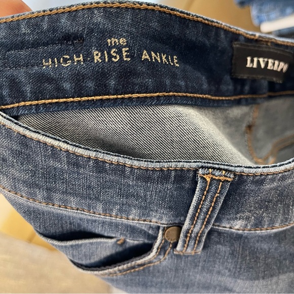 Iiverpool the ankle high rise ankle un done hem size 6/28 - Picture 5 of 7